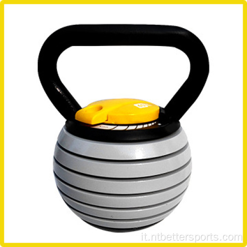 Pesa di fitness con competizione Pesi liberi kettlebell regolabile